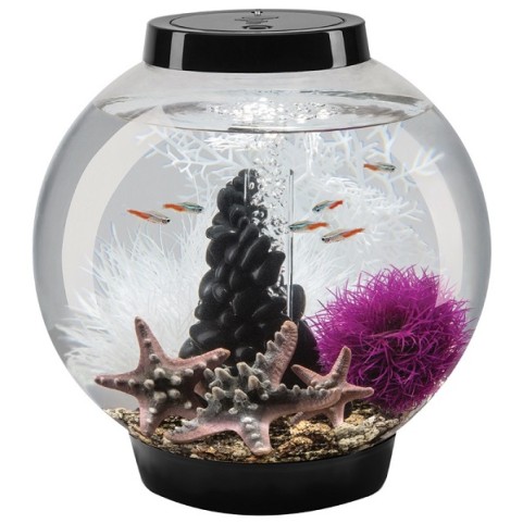 Скульптура из черной гальки средняя (Pebble ornament black, medium)